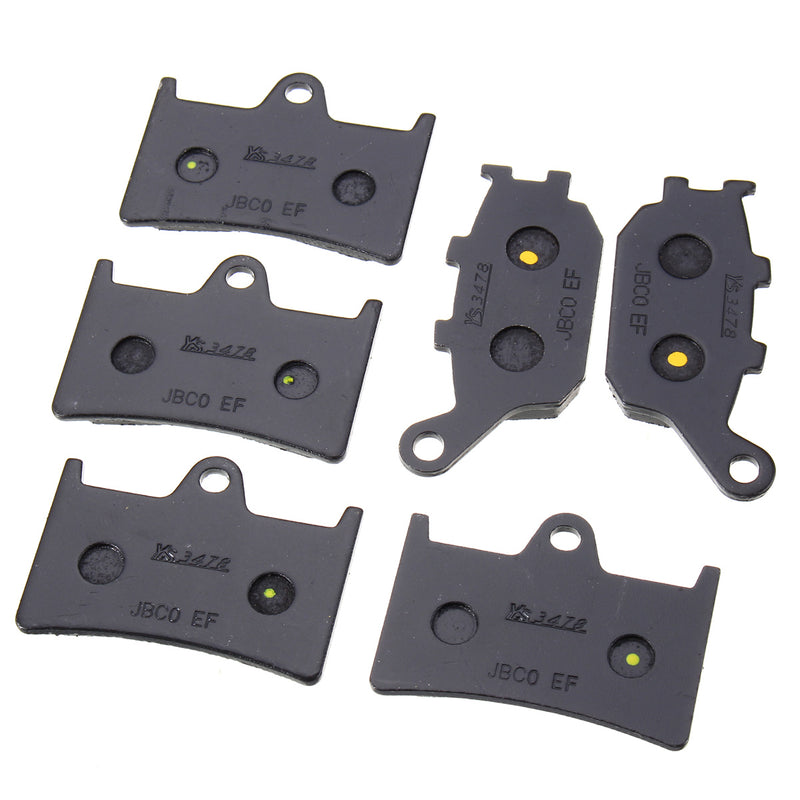 Front & Rear Sintered Brake Pads For Yamaha YZF R1 2004 2005 2006