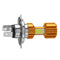 H4 12V 10W Bulb 2000Lm 3 COB Motorcycle LED Headlights Hi/Lo Super Bright Lamp