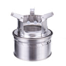 Outdoor Portable Firewood Alcohol Burning Stove Cooking Burner Furnace Camping Picnic