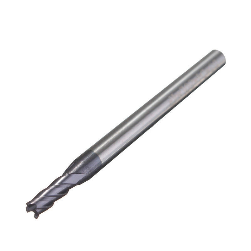 2/3/4/5/6/8/10mm Milling Cutter Tungsten Steel Coated 4 Flutes End Mill Cutter CNC Tool