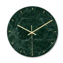 Loskii CC009 Creative Marble Pattern Wall Clock Mute Wall Clock Quartz Wall Clock For Home Office Decorations