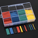 530 PCS Halogen-Free 2:1 Heat Shrink Tubing Wire Cable Sleeving Wrap Wire Kit 8Size 5Color