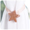 Shining Star Shaped Magnet Ribbon Curtain Tie Concise Style Curtain Buckle