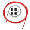 BIKIGHT 2m Bike Bicycle Front Rear Inner Outer Wire Brake Gear Shifter Cable Cycling Repair Kit Mult