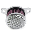 Air Cleaner Intake Filter System Aluminum For Harley Davidson 91-16 Chrome
