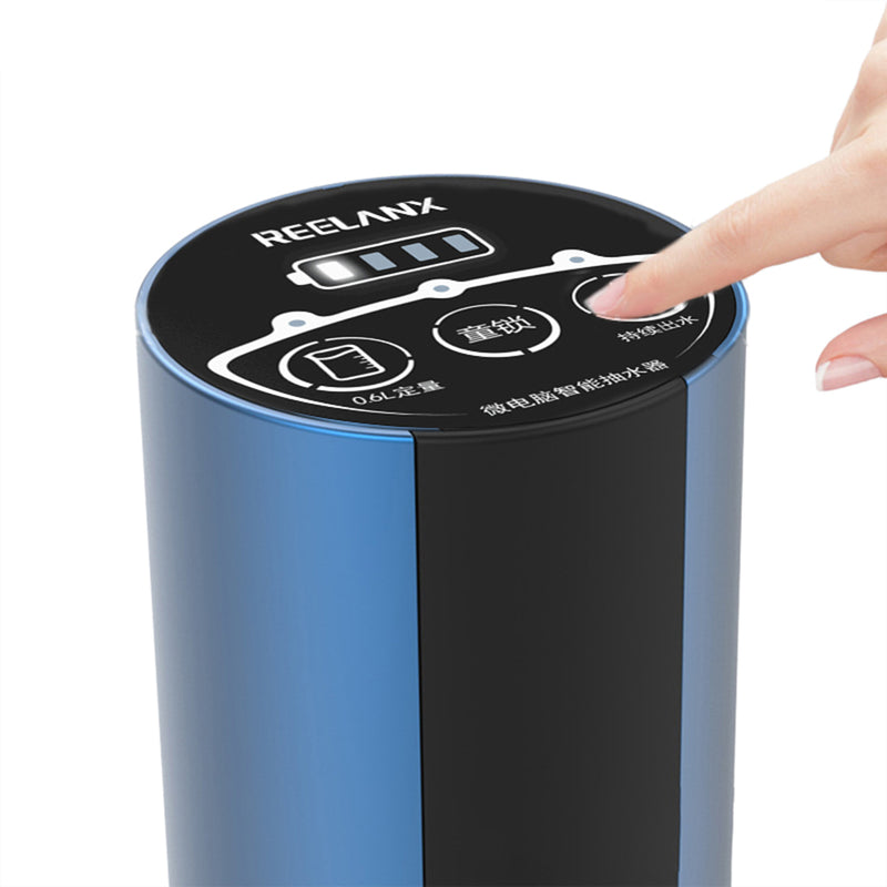 REELANX P1 USB Electric Wireless Water Pump Home Water Pumping Device Stainless Steel Power Display Water Pump