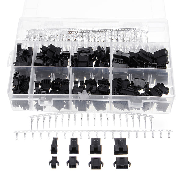 Excellway DH33 520Pcs Dupont Connector Housing Male / Female Pin Connector