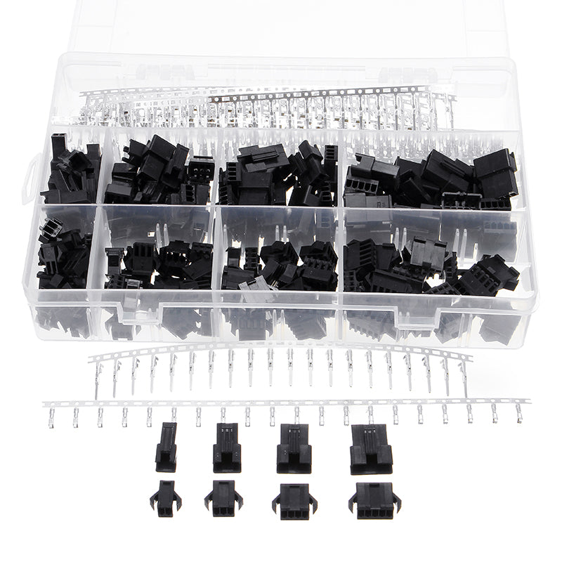 Excellway DH33 520Pcs Dupont Connector Housing Male / Female Pin Connector