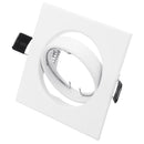 Square Rotation LED Downlight Ceiling Lamp Bracket for 70-75mm GU10 MR16 Light Bulb