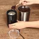 Electric Coffee Grinder Espresso Grinder One Touch Multi-function Bean Grinder Auto Shut Off & Overheating Protection