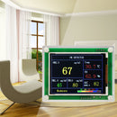 PM2.5 Detector Module Air Quality Dust Sensor Tester Detector with 2.8 Inch LCD Display for Monitoring Home Office Car Tools
