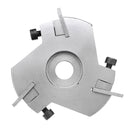 75mm Wood Carving Disc Grinder Disc Woodworking Detachable 3 Blade Root Milling Cutter