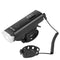 XANES XL40 2 In 1 650 LM Bike Front Light With 120dB Horn USB Rechargeable 5 Modes Waterproof Warning Night Light Bike Headlight