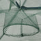 ZANLURE 58*22CM Nylon Green Foldable Fishing Bait Net Crab Fish Minnow Crawfish Shrimp Net