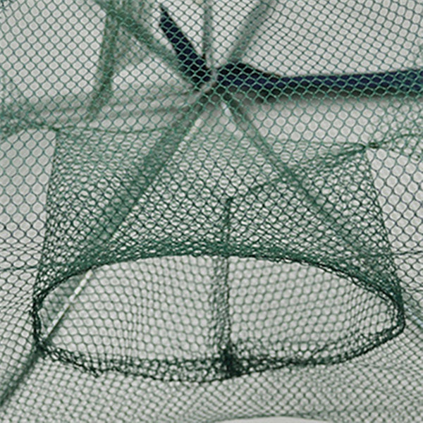ZANLURE 58*22CM Nylon Green Foldable Fishing Bait Net Crab Fish Minnow Crawfish Shrimp Net