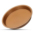 8 Inch Non-stick Pizza Pan Tray Plate Round Carbon Steel Fit for 4.2-6.8QT Air Fryer