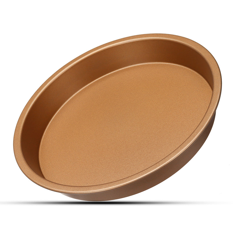 8 Inch Non-stick Pizza Pan Tray Plate Round Carbon Steel Fit for 4.2-6.8QT Air Fryer