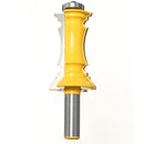 Drillpro 2pcs 1/2 Inch Shank Router Bit Set Mitered Door and Drawer Molding Bit