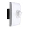 220V LED Dimmer Single Light Rotary Switch for Dimmable Lighting White