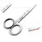 Stainless Steel Manicure Scissors Cutter Eyebrow Scissor Eyebrow Trimmer Eyebrow Eyelashes Nose Hair Scissor Nail Makeup