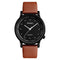SKMEI 1210 Fashion Watch Simple Style Leather Strap Casual Unisex Quartz Analog Wrist Watch