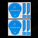 2 PCS Camera Lens Protector Soft Tempered Glass Rear Camera Lens for ZTE Nubia V18