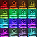 15M SMD5050 Non-Waterproof RGB 450 LED Strip Light Kit + 44 Keys Controller + Cable Connector DC12V