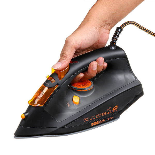 2500W Electric Strong Steam Iron Self-Cleaning Adjustable Temperature Steam 220V