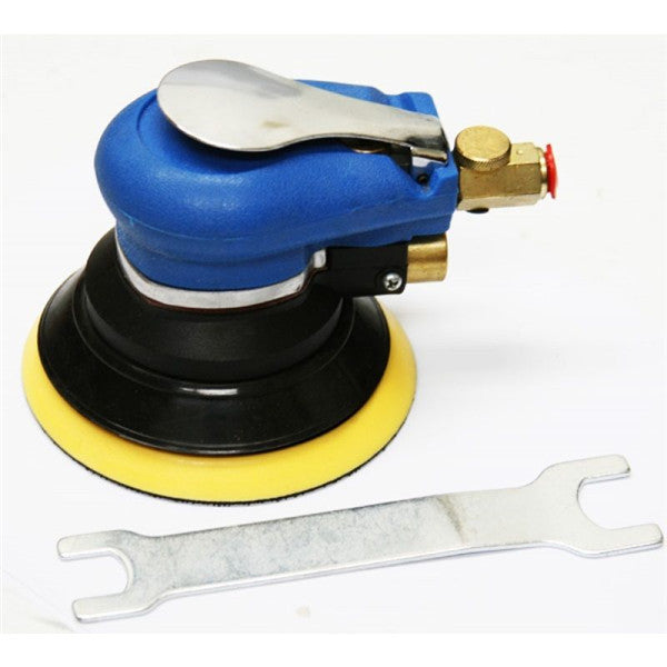 6 Inch Air Random Orbital Palm Sander Sanding Pad Vacuum Polisher