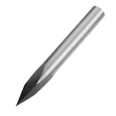 Drillpro 5pcs 6mm Shank 0.1mm Tip 30 Degree Tungsten Steel Engraving Bit CNC Tool