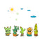 Miico FX64044 Children's Room And Kindergarten Decorative Wall Sticker Cartoon Stickers DIY Stickers