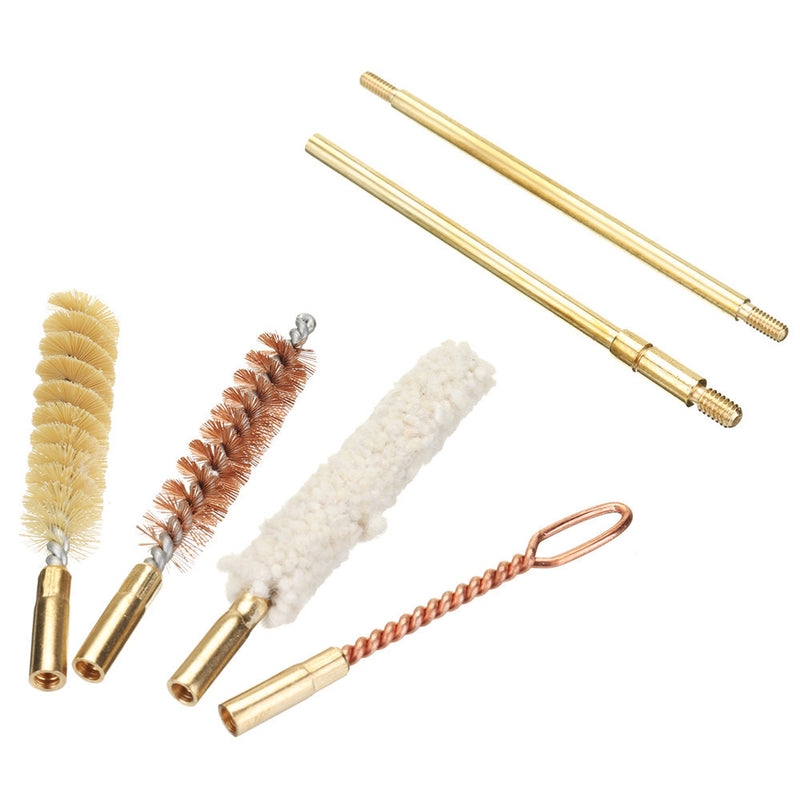 6pcs QS-018 9mm Gun Cleaning Brush Tube Brush