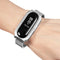 Bakeey Anti-lost Design Mesh Stainless Steel Watch Band for Xiaomi Miband 3