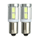 Pair White BAX9S 150  H6W 10SMD Side Light Bulbs Canbus Error For BMW 3 Series F30 F31