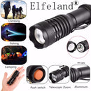 Elfeland Q5 3 Modes Zoomable LED Flashlight AA/14500