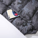 Electric Vest Heated Cloth Jacket USB Warm Heating Pad Body Winter Warmer Gray