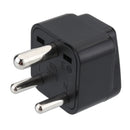 Universal AC Power Type D 3 Pin Round Plug Travel Adapter Convert