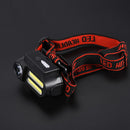 XANES NF-611 LED + 2COB 650LM 4 Modes Headlamp 90Rotatable Multifunctional USB Rechargeable Headlamp Waterproof Outdoor Camping Hiking Cycling Fishing Headlights 18650