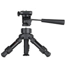 Bakeey MS02 Aluminum Alloy Mini Portable Desktop Tripod Kit 3-Way Ball Head for Live Phone Camera