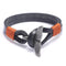 Whale Tail Alloy Leather Hand-knitted Men's Bracelet