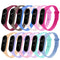 Pure Color Watch Band Watch Strap Replacement for Xiaomi Miband 4 Miband 3