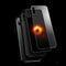Bakeey Black Hole Scratch Resistant Tempered Glass Protective Case For iPhone XS Max