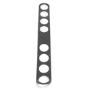 Universal Car 8 Holes P10 Aluminum Rear Bumper Air Diversion Diffuser Protector Panel