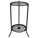 Plants Pot Flower Shelf Bracket Holder Stand Metal Planter Storage Organizer Display Rack Home Garden Decorations