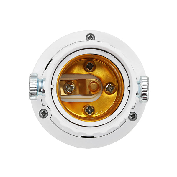 LUSTREON AC100-240V 60W E27 to E27 Rotatable Infrared PIR Motion Sensor Bulb Socket Lampholder