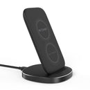 BlitzWolf BW-FWC6 10W 7.5W 5W Dual Coils Qi Wireless Fast Charger Stand Holder for iPhone 11 Pro XR X for Samsung S9 S10 for Xiaomi Huawei