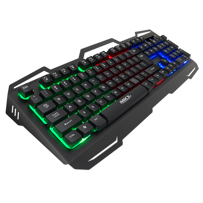 iMICE AK-400 104Keys Backlit USB Wired Multifunctional Gaming Keyboard for PC Laptop