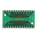 30pcs PCB Board Kit SMD Turn To DIP Adapter Converter Plate FQFP 32 44 64 80 100 HTQFP QFN48 SOP SSOP TSSOP 8 16 24 28