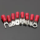 Excellway EC08 280pcs Assorted Electrical Fork Ring Spade Crimp Terminal Wire Connector Box Kit