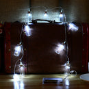 KCASA 1.2M 10 LED Glass Bottles String Lights LED Fairy Lights for Festival Christmas Halloween